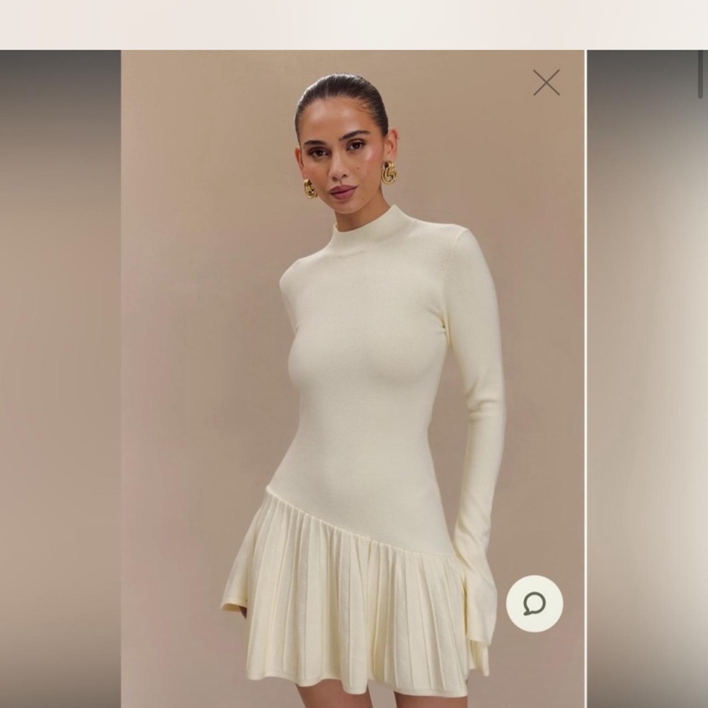 Meshki Blair Knit Mini Dress